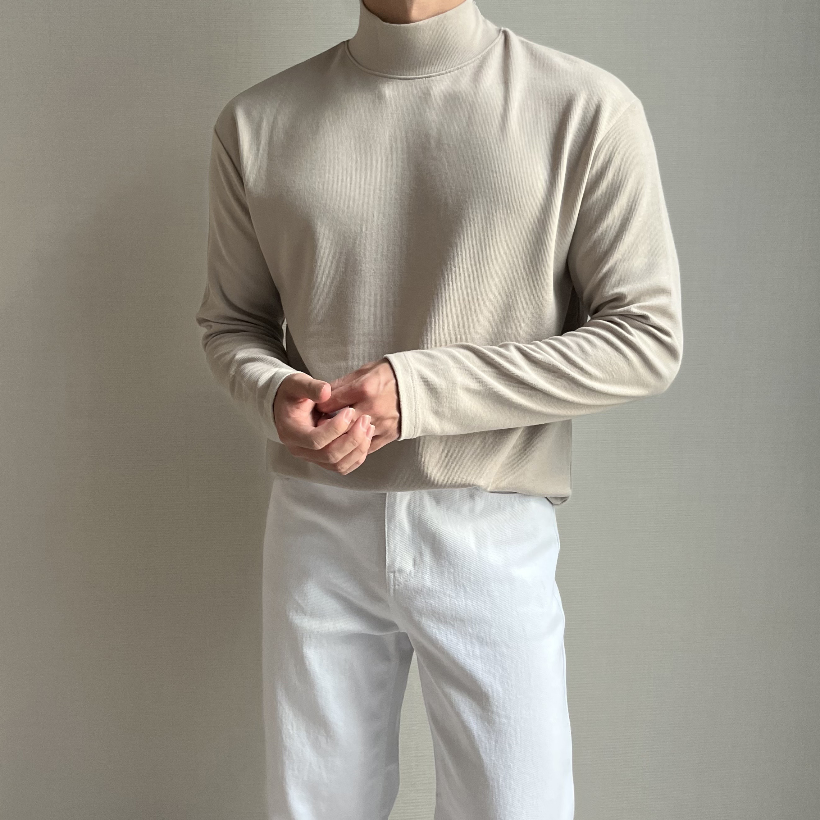 1+1 남자목티 반목폴라티 목폴라티 - 상세 이미지 3