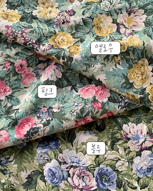 더블유패브릭 재클린 워싱처리 15수 대폭 린넨천 원단 앞치마 커튼 소품 천가게 - 상세 이미지 2