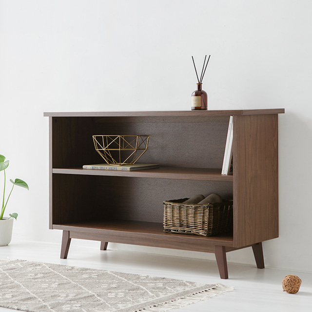 몬탁 콘솔수납장 CHM76120 1200x370x760mm, 2단, 브라운월넛베니어 4263.6943 - 상세 이미지 4