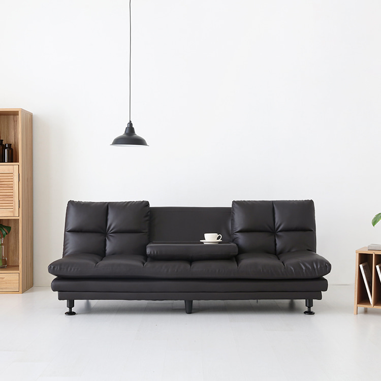 가죽 좌식 소파베드 1인용침대 2인용 3인용 쇼파베드