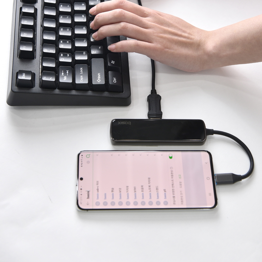 USB 3.1 C타입 프리미엄 블랙라벨 6in1 멀티 허브 컨버터 맥북 프로 에어 HDMI - 상세 이미지 5
