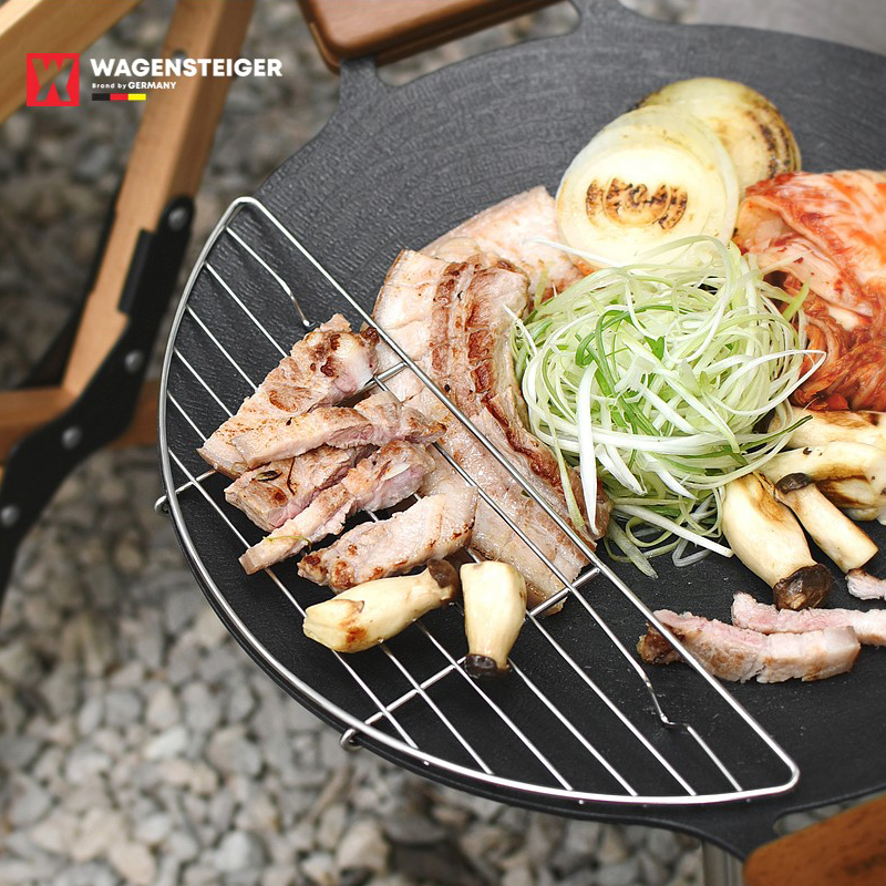 바겐슈타이거 스텐 그리들망 불판 캠핑 28cm