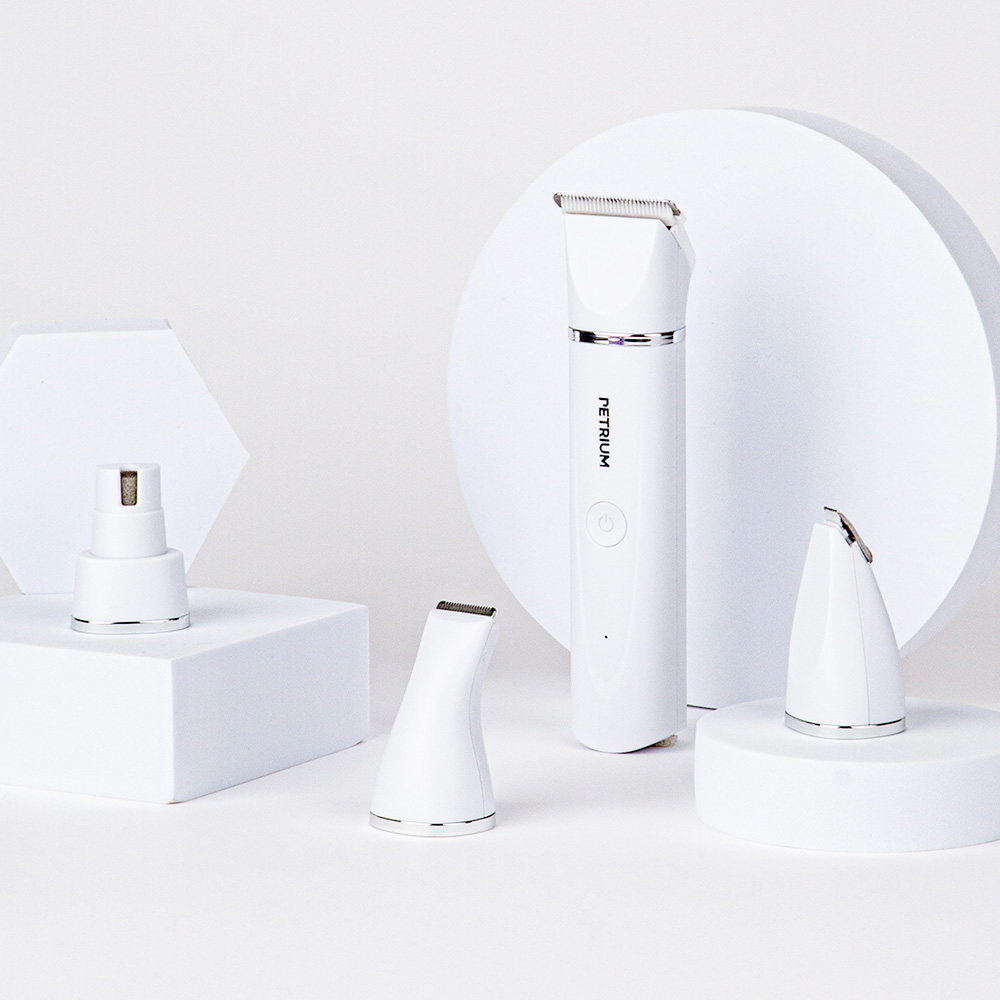 [슈퍼적립 +10%] 펫트리움 쓱쓱 이발기 4in1 강아지 바리깡 클리퍼 애견이발기 제품 이미지