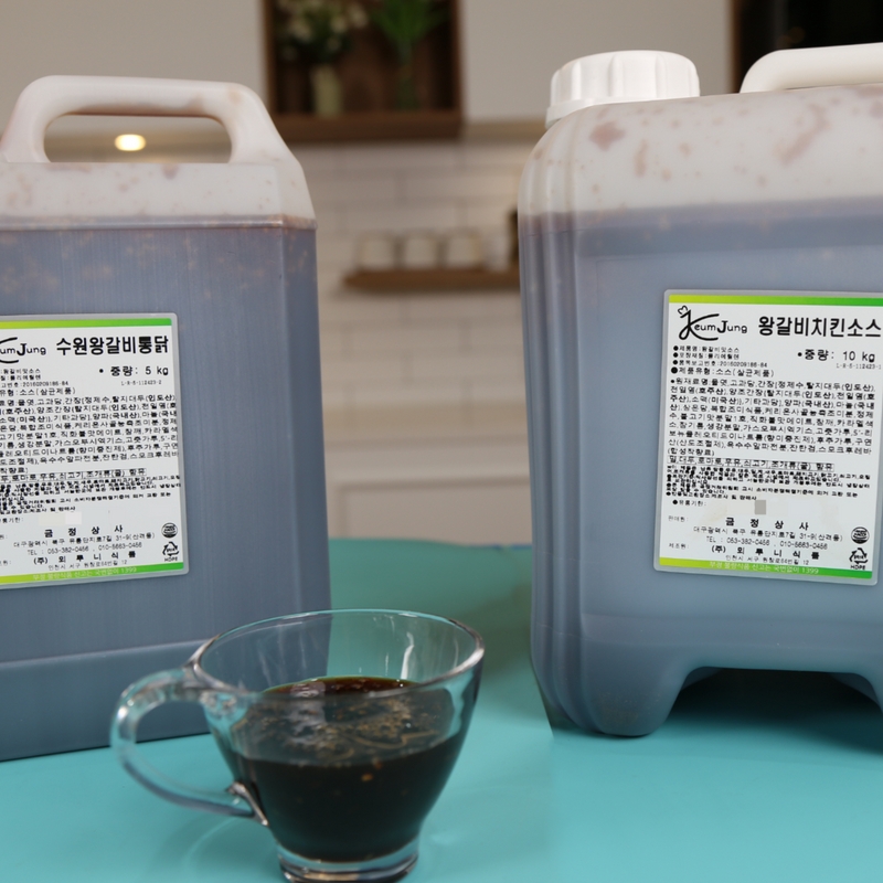 모두닭집 뫼루니식품 왕갈비치킨소스 10KG 수원왕갈비통닭소스 수원왕갈비통닭 - 상세 이미지 2