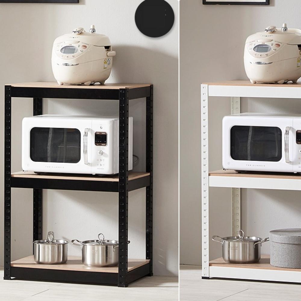 90CM 3단선반 무볼트앵글 현관철제선반 다용도선반