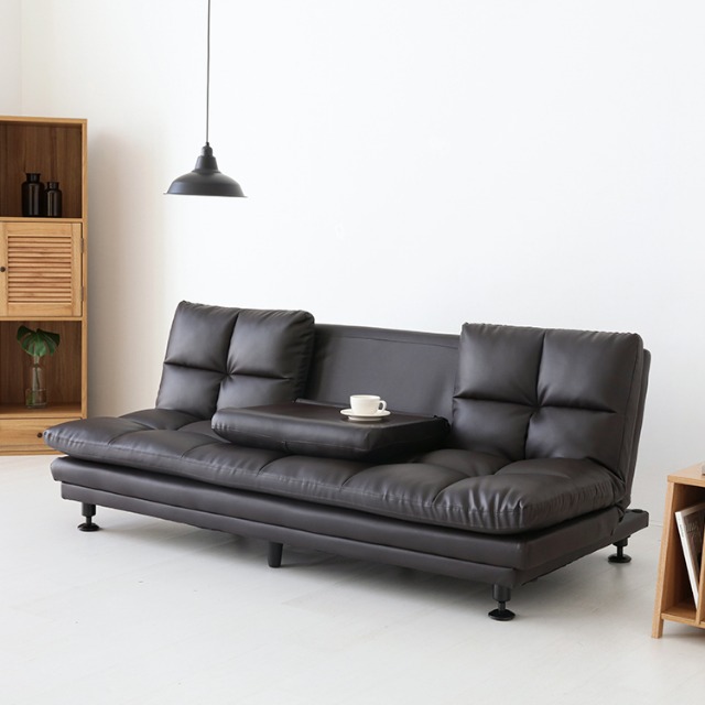 가죽 좌식 소파베드 1인용침대 2인용 3인용 쇼파베드