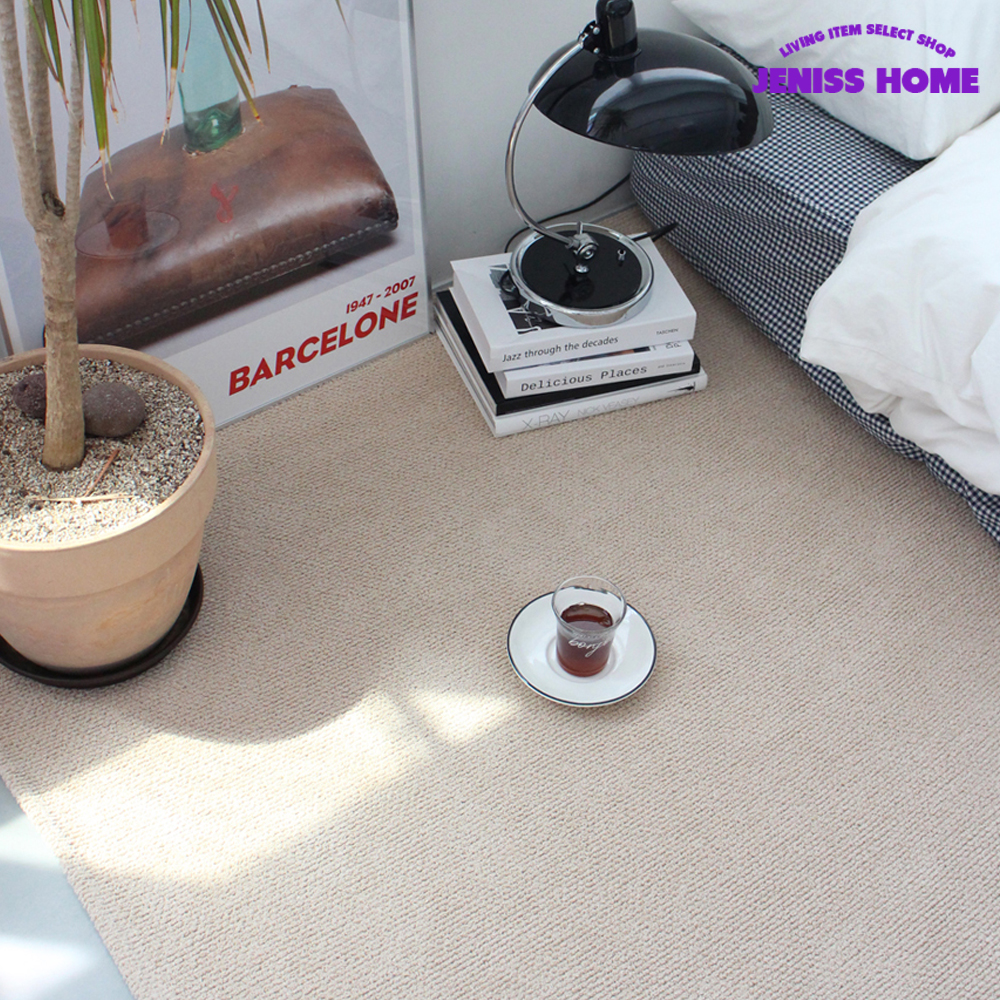 재니쓰홈 국내제작 물세탁 가능 단모 먼지없는 사계절 러그 아이방 거실 미니 대형 카페트