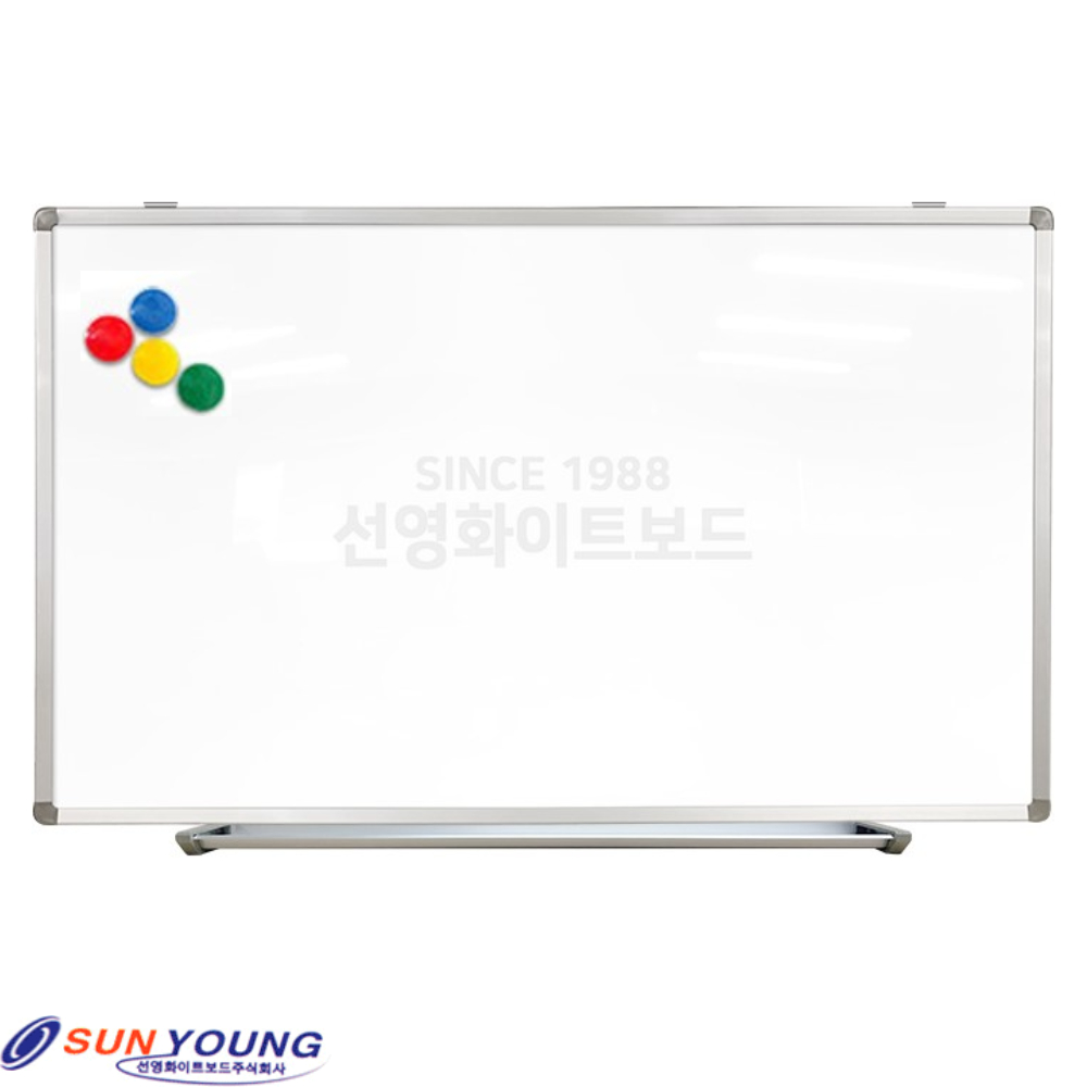 법랑 화이트보드 900x1200 학원 학교 벽걸이형 대형 칠판 자석 범랑 보드 - 상세 이미지 2