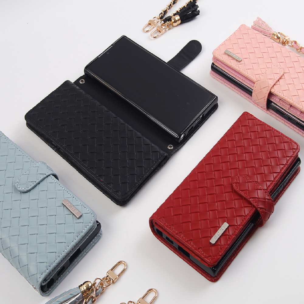 시에라 갤럭시A32 LTE 다이어리 카드 수납 스트랩 케이스 - 상품 이미지