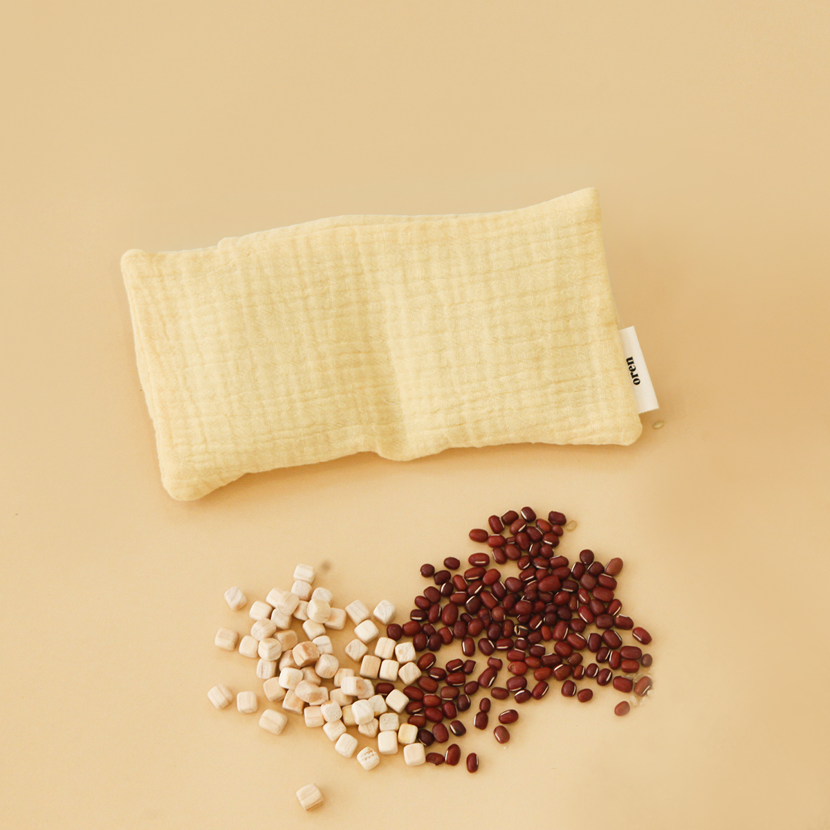 오랜 유기농 현미 편백 곡물 눈 찜질팩 온찜질 국내산 oren 옐로우 독거노인 기부