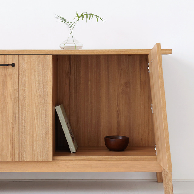 높은 거실장 원목 tv다이 안방티비장 키큰거실장 65인치 tv장식장