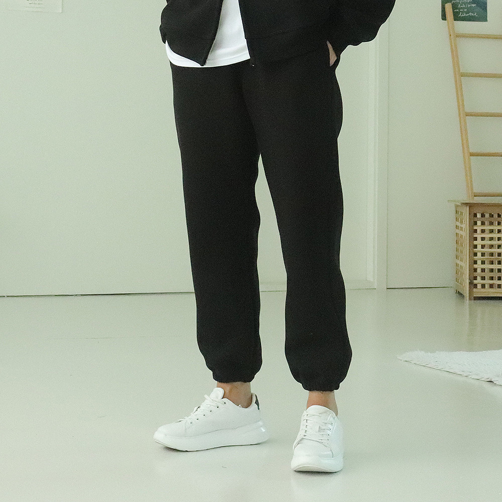 남자면바지 남자 고무줄 트레이닝 조거팬츠 - 상세 이미지 4