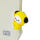 Line Friends BT21 chimmy mini mini car smartphone fast charging cradle