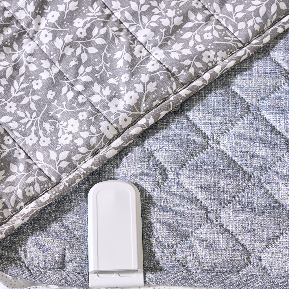 이노크 탄소매트 빨아쓰는 인체감지 카본 전기요 침대 그레이