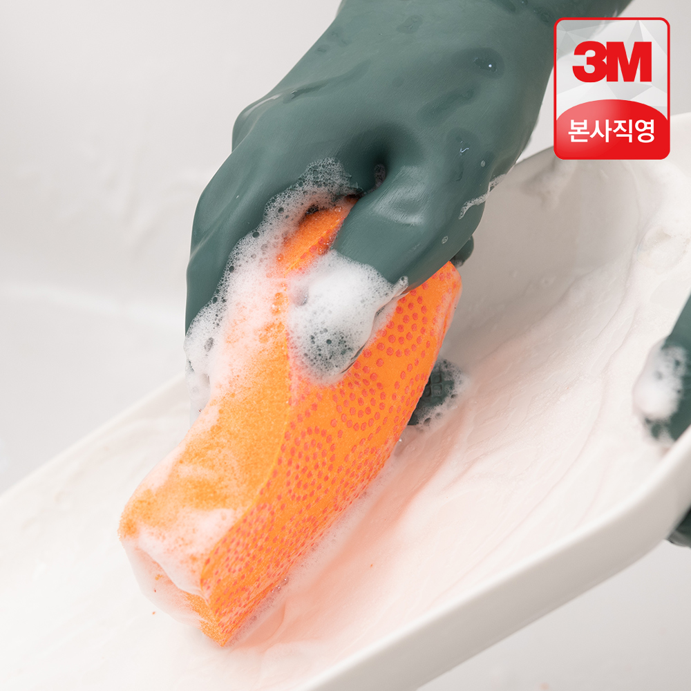 주방 수세미 3M 스카치브라이트 노스크래치 수세미 다목적 수세미 주방 청소용품