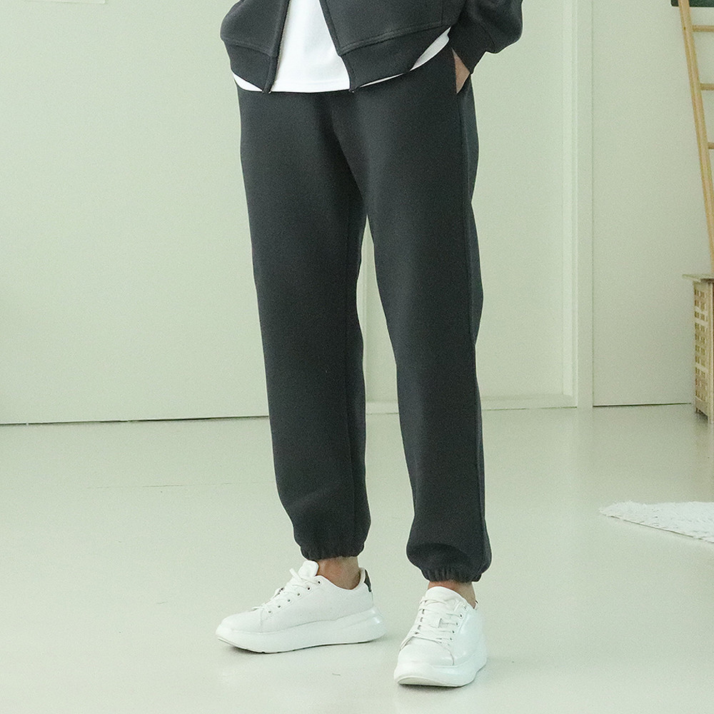 남자면바지 남자 고무줄 트레이닝 조거팬츠 - 상세 이미지 2