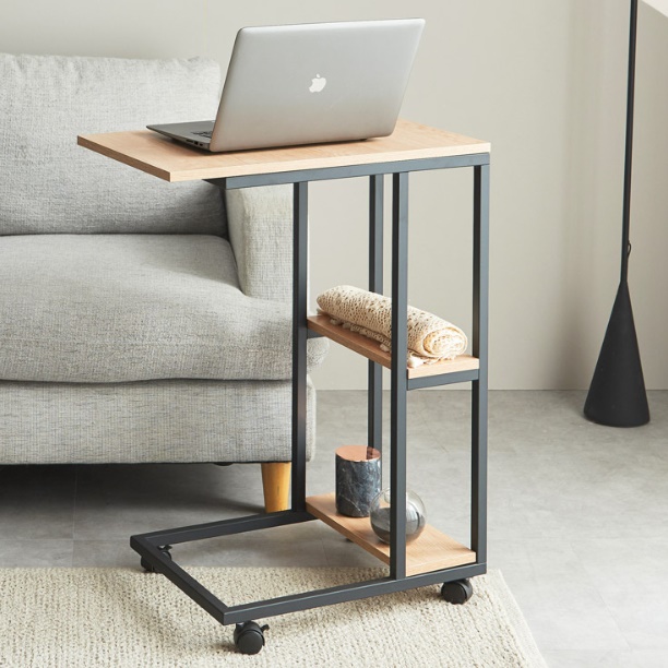 이동형책상 바퀴달린 책상 이동식침대테이블 침대용 책상