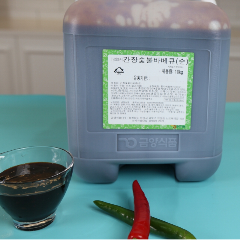 금양식품 간장숯불바베큐양념소스 순한맛 10KG - 상세 이미지 2
