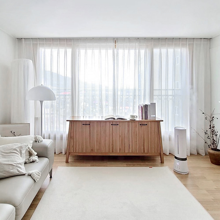 높은 거실장 원목 tv다이 안방티비장 키큰거실장 65인치 tv장식장