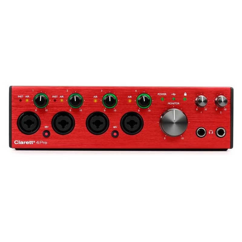 Focusrite Clarett+4Pre 클라렛 4프리 플러스 오디오 인터페이스 오인페