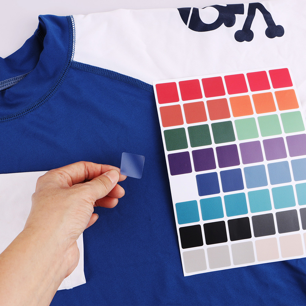 [기성]붙이는 수선 테이프 사각 스티커 패딩 우산 스키복 운동복 구멍 패치 제품 이미지