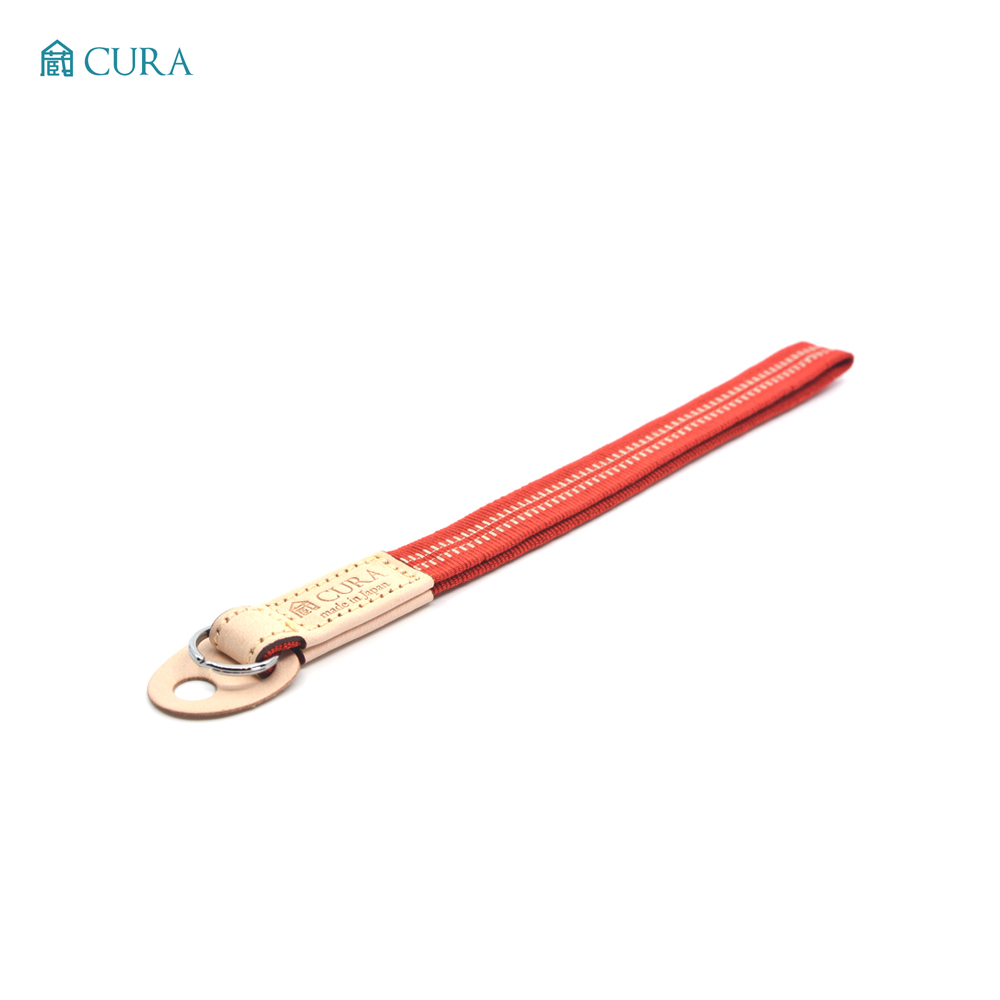 [CURA] 사나다 손목 스트랩 20cm (레드/실버) / 카메라 핸드스트랩 - 상세 이미지 3