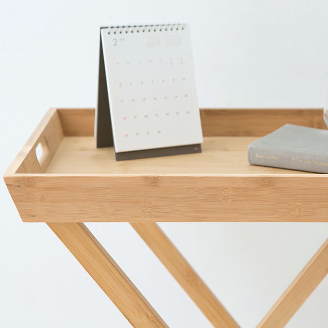 BAMTA 트레이 테이블 6043H72 대나무 내추럴 6929.5502