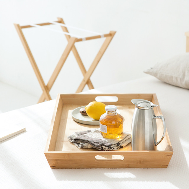 BAMTA 트레이 테이블 6043H72 대나무 내추럴 6929.5502