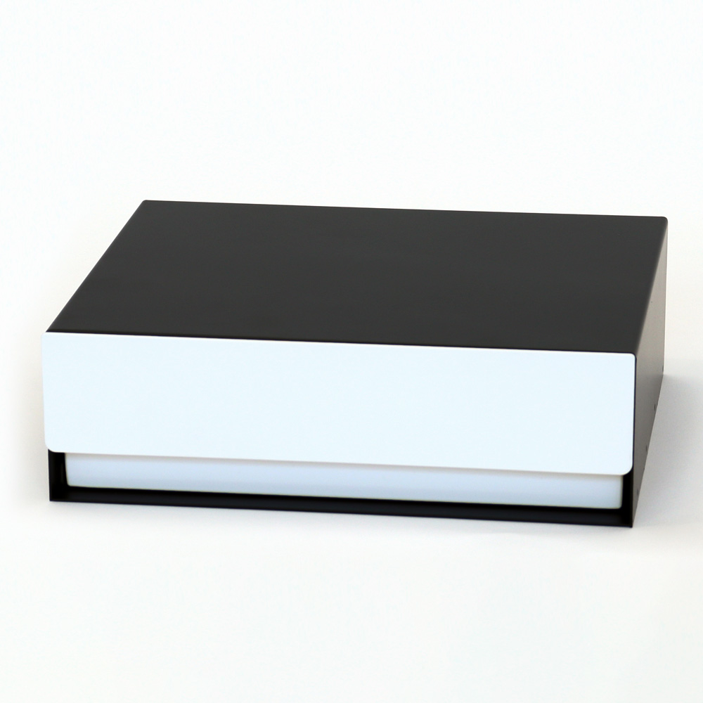 큐데스크 서랍형 메탈 모니터 받침대 높이8cm