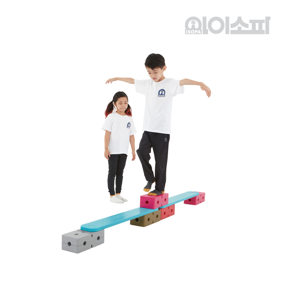 아이소파 뉴아이짐 균형잡기 NIGM-91 어린이집 유아 밸런스 체육 대회 활동 체육 교구 - 상품 이미지