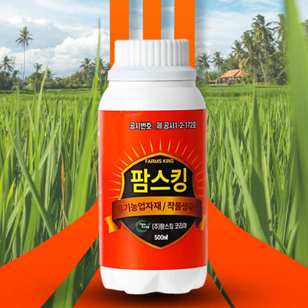 팜스킹 식물 배추 수경재배 영양제 유기농 화분 텃밭 농사 퇴비 부엽토 비료 해충살균 300ml 500ml - 상세 이미지 3