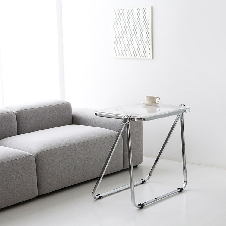 모듈 미드센츄리 테이블 투명 아크릴 미드센추리모던 인테리어 디자인 테이블