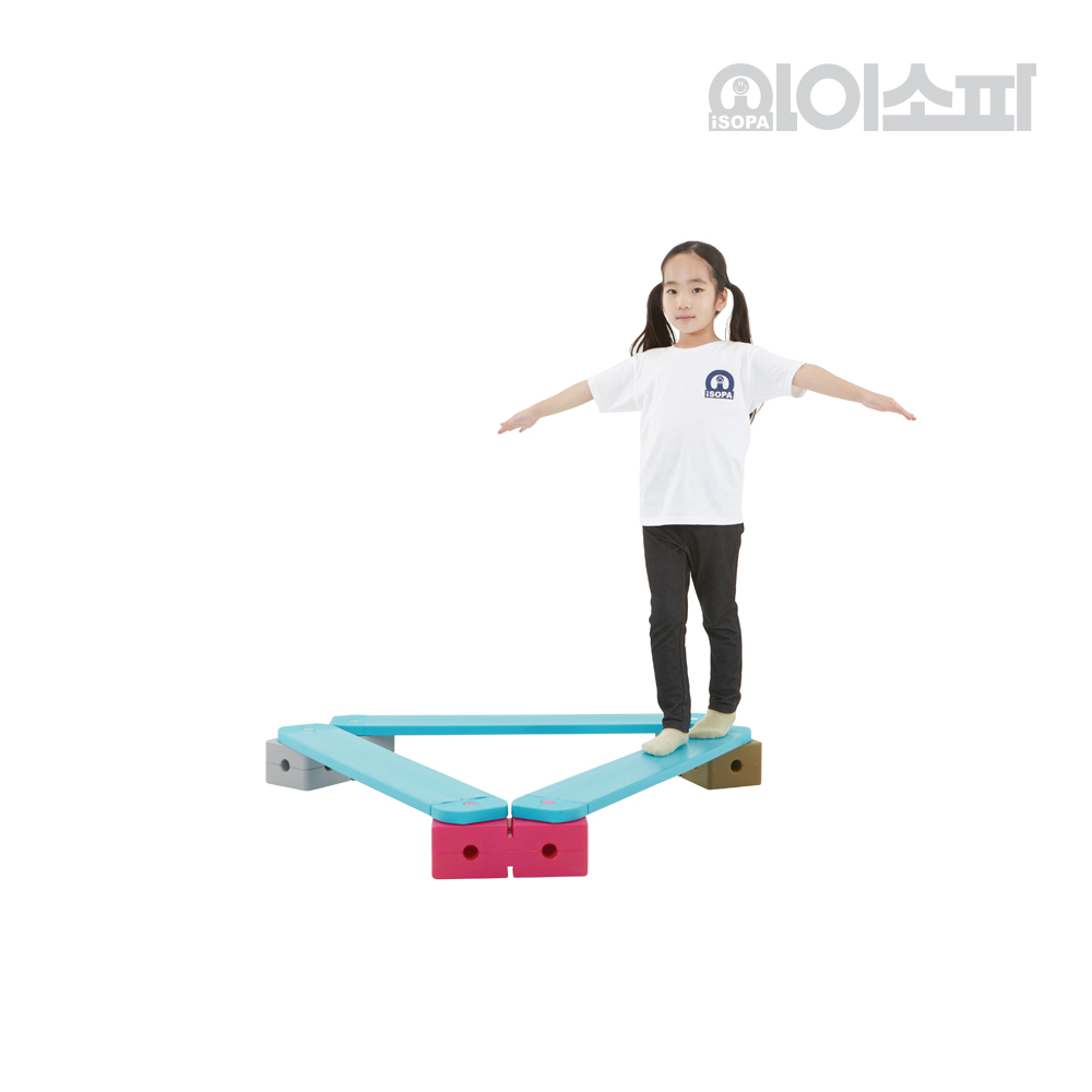 아이소파 뉴아이짐 서커스시스템 NIGM-30 유아 평균대 밸런스 운동회 체육 교구 - 상품 이미지