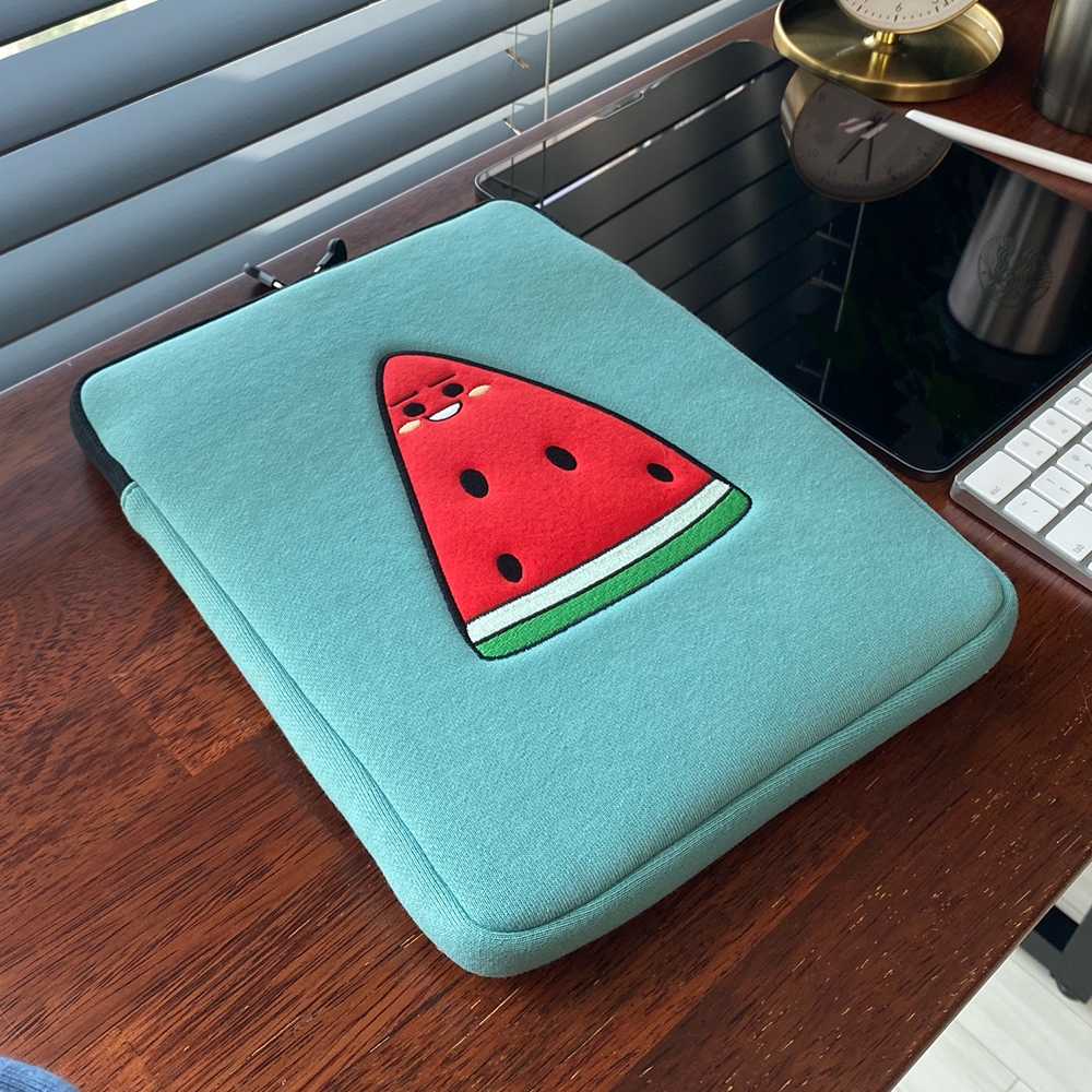 아이패드파우치 태블릿 갤럭시탭 파우치 캐릭터 대봉씨 28/33cm(11인치 13인치) - 상세 이미지 5