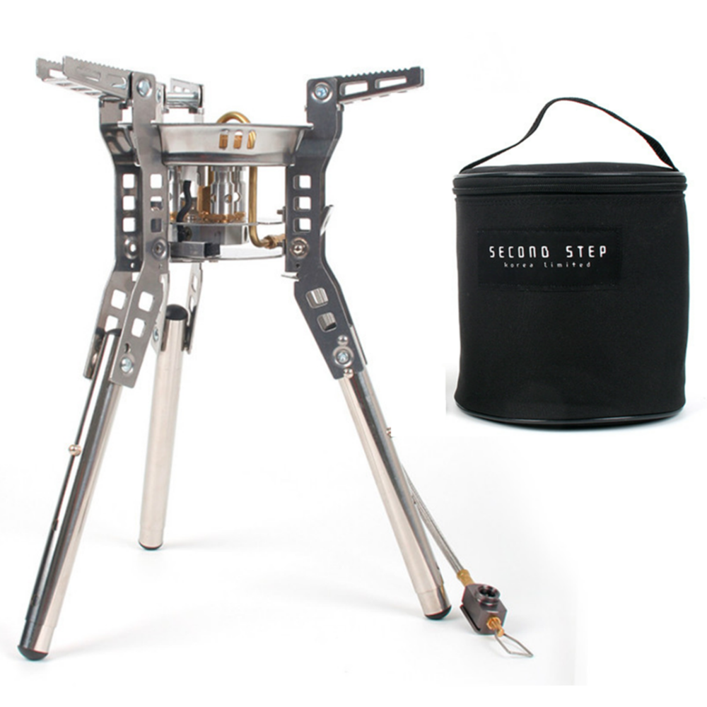 세컨드스텝 헬파워스토브 사각발 버전 / 강염버너 파워스토브