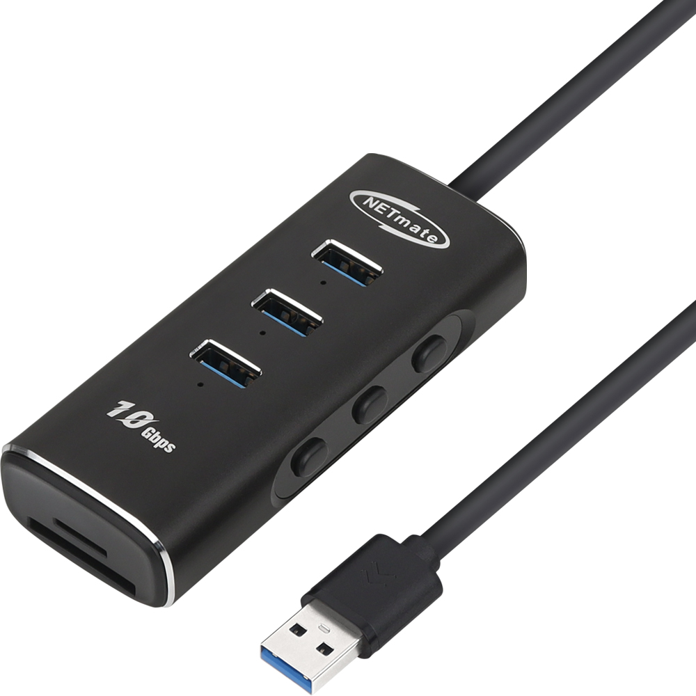 강원전자 넷메이트 USB3.1 5 in 1 멀티허브 LED 맥북 노트북 분배기 멀티포트 - 상세 이미지 2