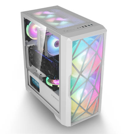 앱코 SUITMASTER 760S 어트랙션 강화유리 스펙트럼 Duplex (화이트)