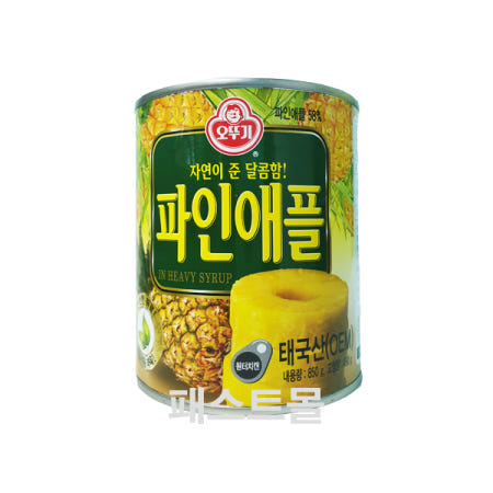 오뚜기 파인애플 통조림 850g