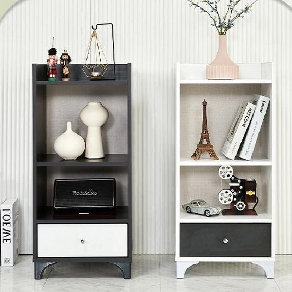 작은 장식장 미니 상패 진열장 낮은 인테리어 진열장 서랍 장식장