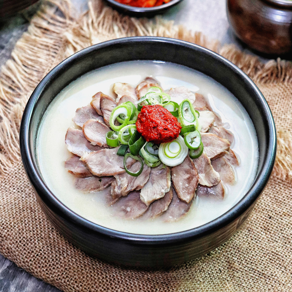 부산 돼지국밥 630g 양념장 소금 새우젓 세트 캠핑음식 국밥 2개 - 상세 이미지 3