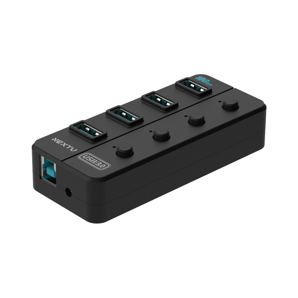넥스트유 NEXT-813U3NP-10G USB3.0 GEN2 4포트 무전원USB허브