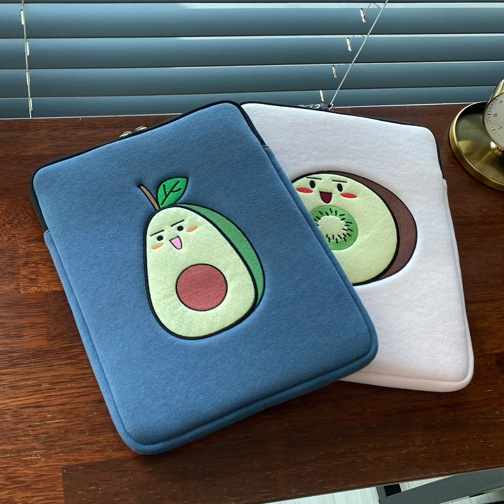 아이패드파우치 태블릿 갤럭시탭 파우치 캐릭터 대봉씨 28/33cm(11인치 13인치) - 상세 이미지 4
