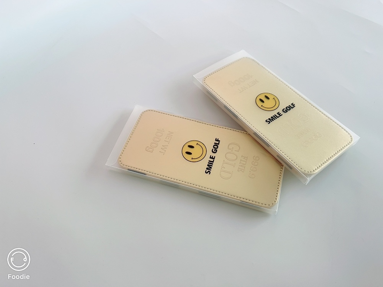 골드바 골프요술지갑 라운딩내기지폐보관용 필드용품