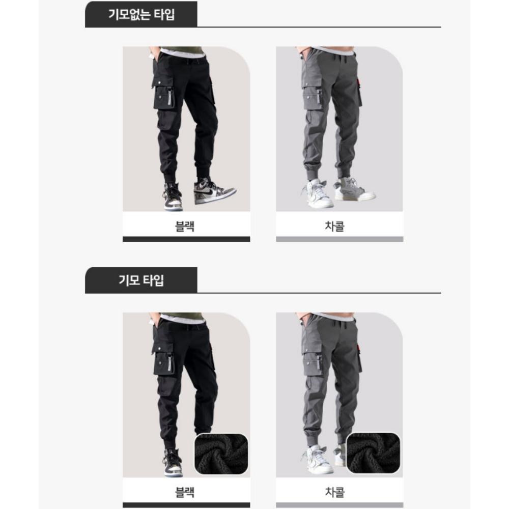 겨울작업복바지 빅사이즈작업복하의 오토바이 겨울용 워크 - 상세 이미지 3