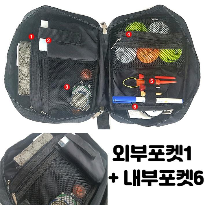 골프라운딩가방 여성골프파우치백 여자골프손가방 - 상품 이미지