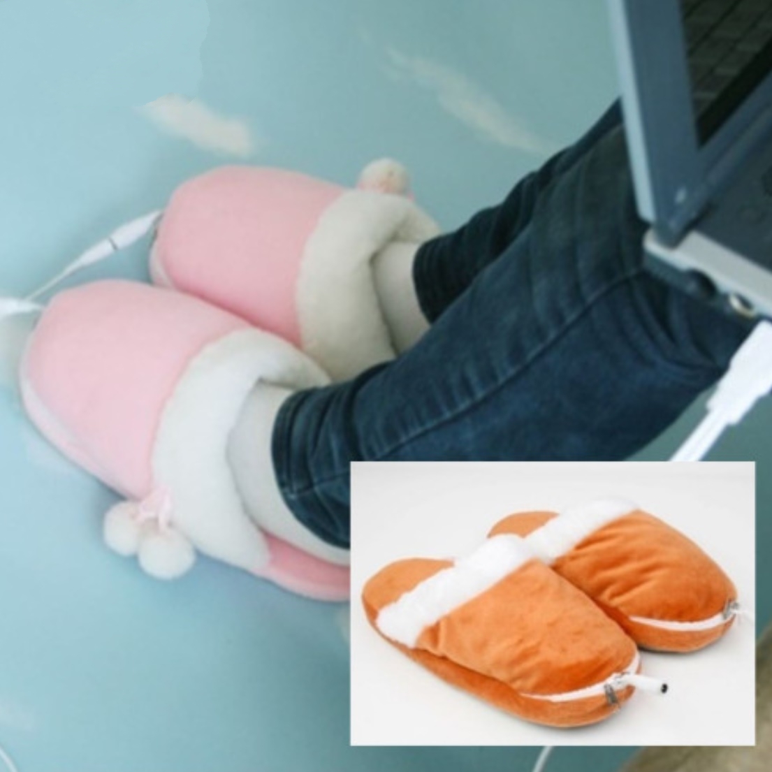 사무실 발난로 전기발히터 발보온기 