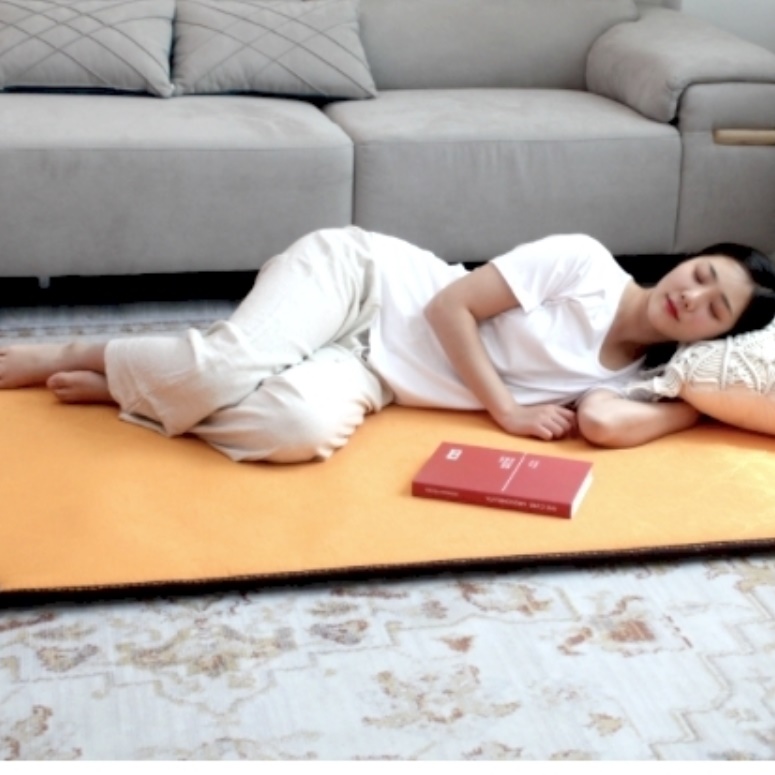 거실용 황토 전기장판 침대용 황토 전기 매트 미니 싱글 