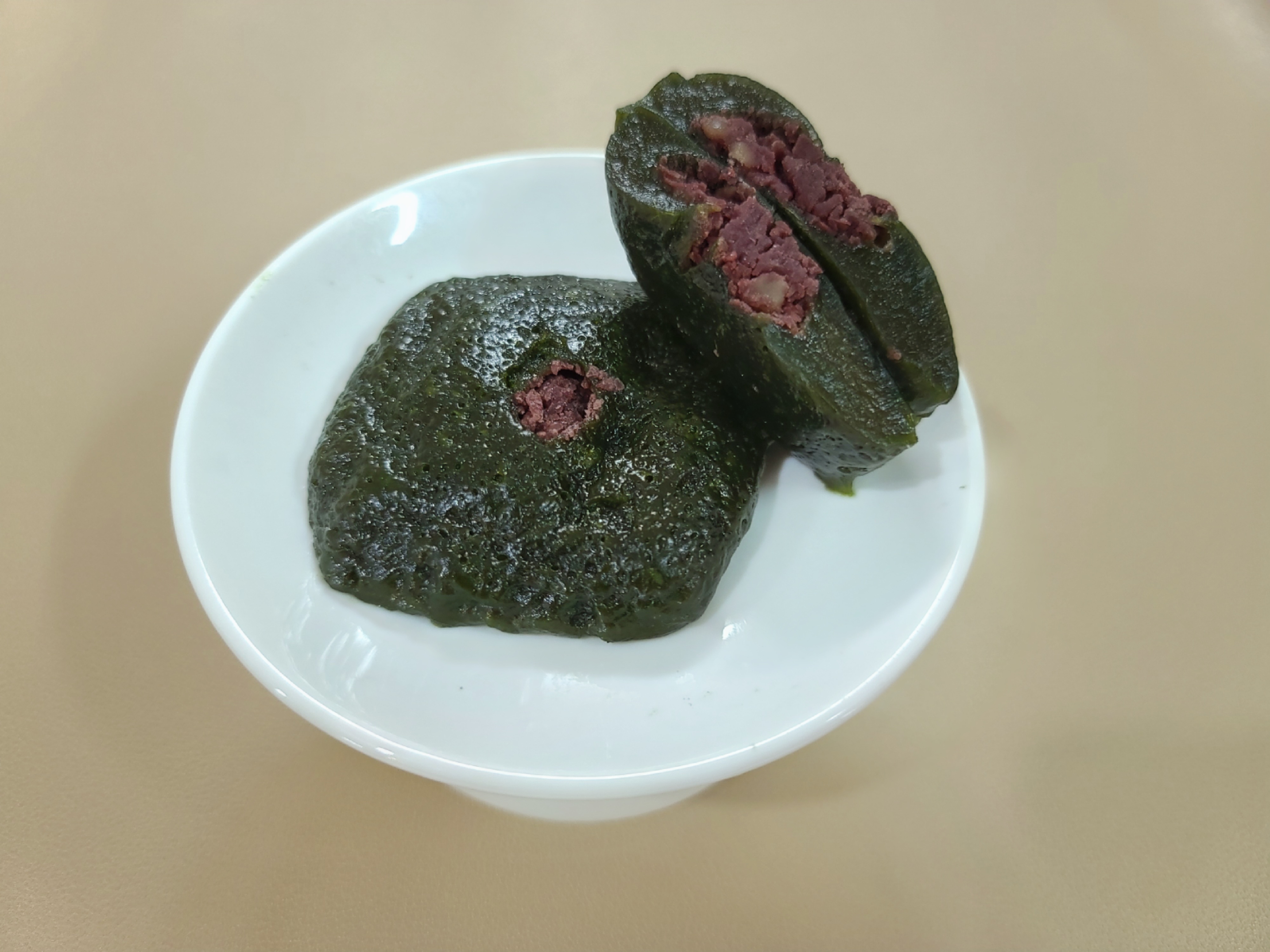 [한라산쑥찐빵] 제주쑥찐빵 제주쑥빵 제주도특산품 저당수제팥 건강간식 식사대용 이미지 7