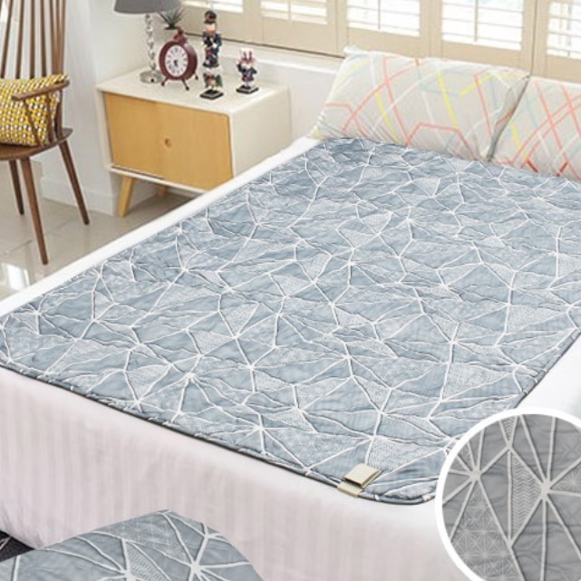 여행용 얇은 전기 매트 온열 캠핑용 전기 장판 더블