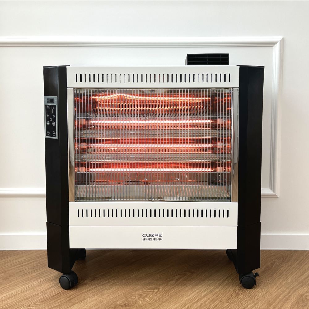 원적외선 전기 히터 카본 대형 난로 까르페 사무실 온열기 발 난방 기구 스토브 업소용